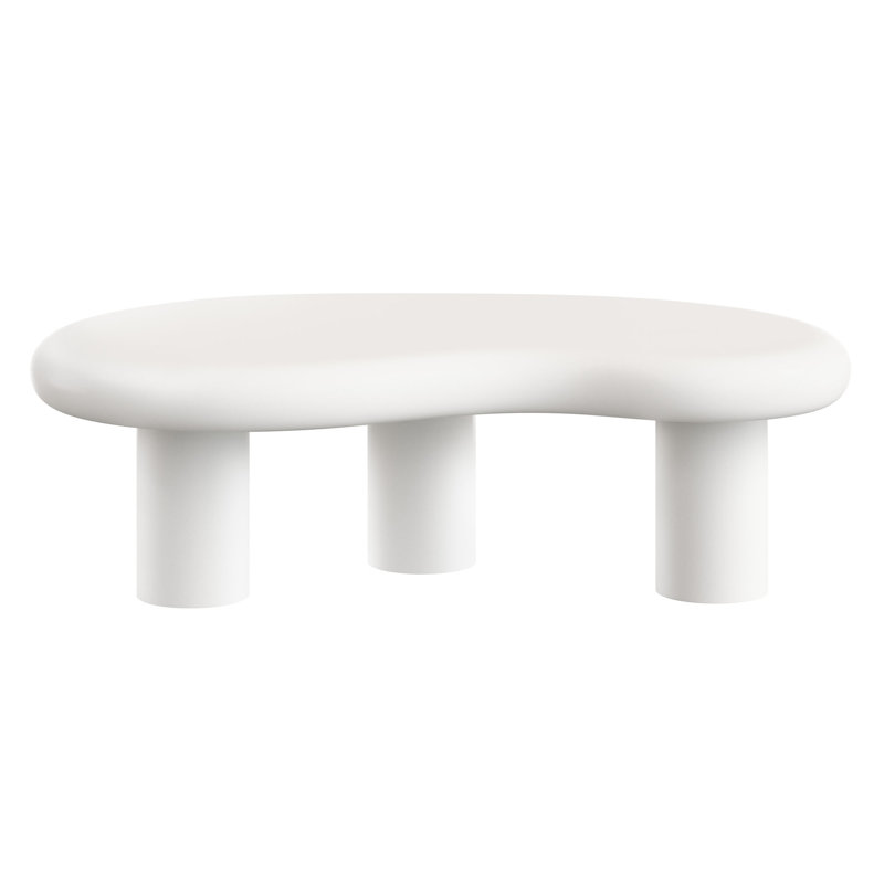 Elowen Outdoor Coffee Table In White