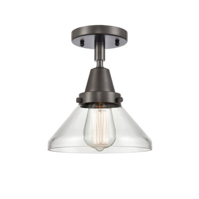 Amede Glass Semi Flush Mount