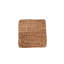 Plateaux carrés en jacinthe d'eau Alfrida