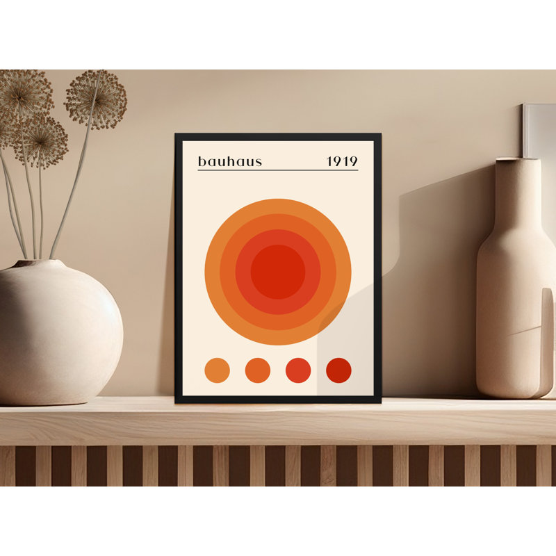 Northway Single Picture Frame Print, Orange, 76.2 cm H x 50.8 cm W