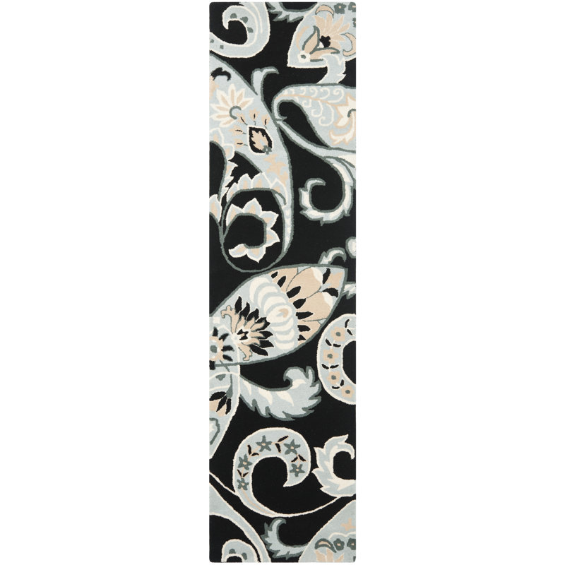 Amory Hand Tufted Wool Abstract Rug, Runner 2'3" x 9'