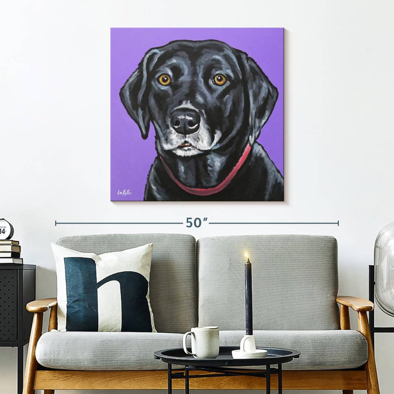 Crowle Lab Fifi, 30" H x 30" W