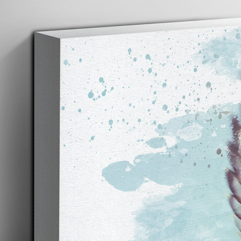 Flying Seagulls - Wall Art, 70cm H x 100cm W, Wrapped Canvas
