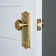 Grandeur Parthenon Plate Privacy with Parthenon Door Knob