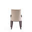 Fauteuil brun clair