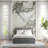 Luxury White Gray Marble Wall Mural-689358910