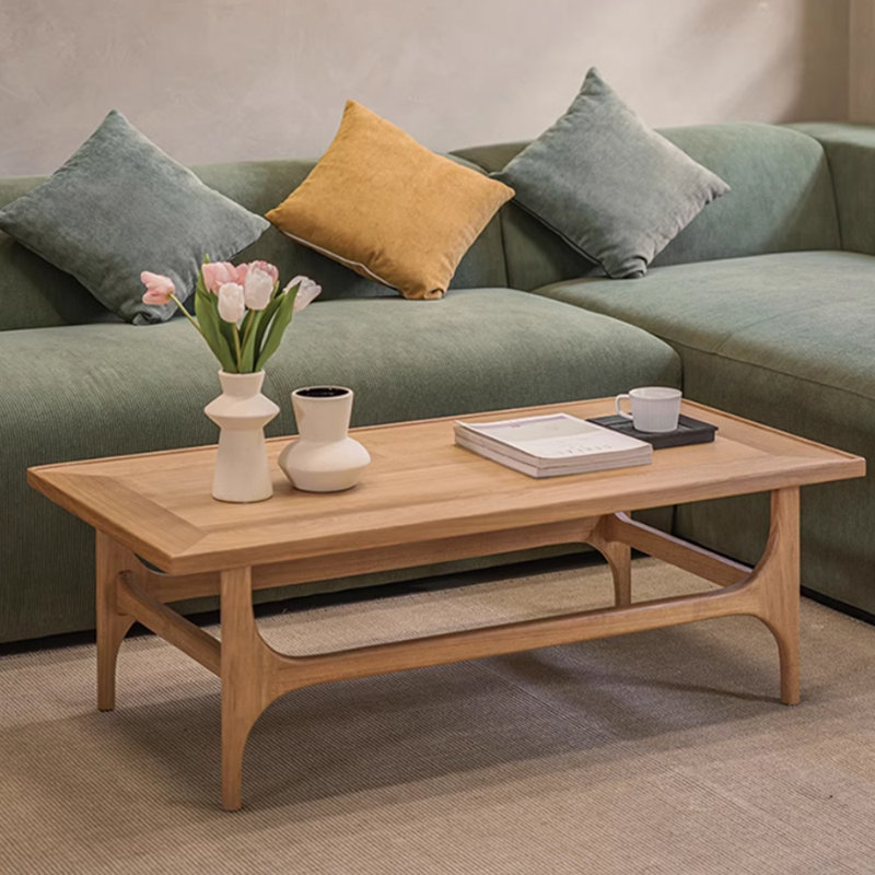 Table basse en bois massif