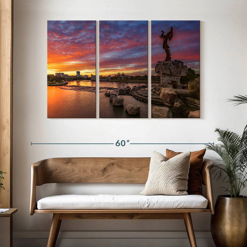 Rorry Wichita Sunset Horizon, 32" H x 50" W