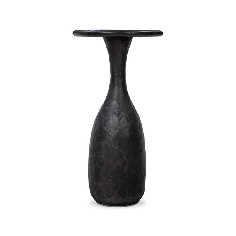 Table de bout Hinderliter, Béton obsidienne