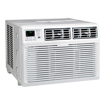Climatiseur de fenêtre Bevoi 15 000 Btu Easycool avec télécommande 115 V en blanc