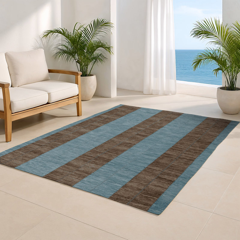 Tapis d'intérieur et d'extérieur à carreaux gris, Rectangulaire 2 pi x 3 pi