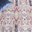 Tapis oriental en polypropylène tissé à la machine en brun / bleu-1734902750