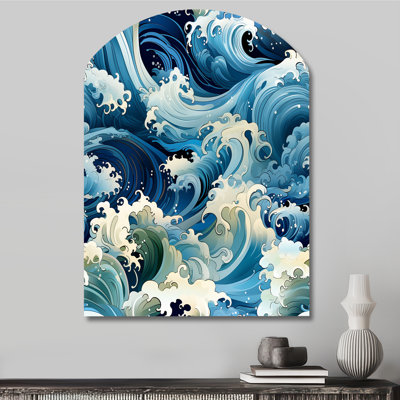 Perera - Abstract Asymmetrical Metal Wall Art