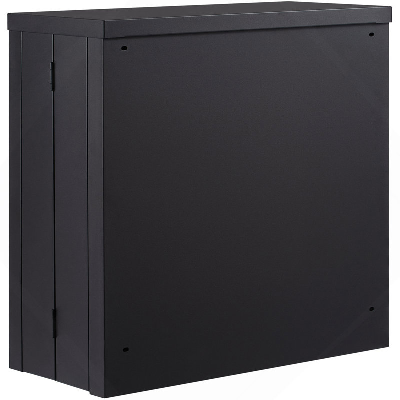 Armoire murale pliable, armoire de garage en métal, petite armoire murale 26 po, capacité de chargement de 240 lb, tablette réglable