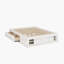 Lit plateforme moderne avec tiroirs, cadre de lit en bois avec casier de rangement au pied de lit, sans tête de lit-1634633080
