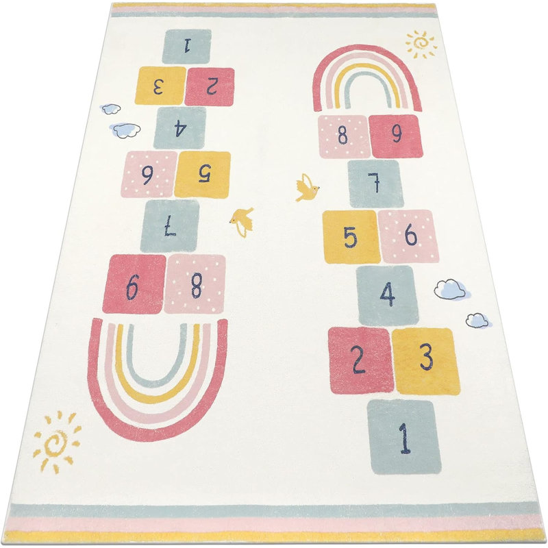 Area Rug, Rectangle 3'11" x 5'11"