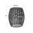 Joao 16" W Round Outdoor Side Table with Steel Inner Frame -2078296567