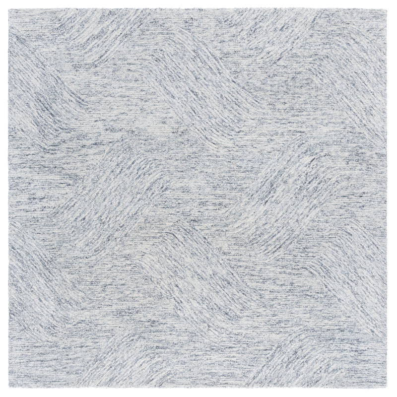 Ballajura 102 Area Rug In Dark Grey, Square 6'