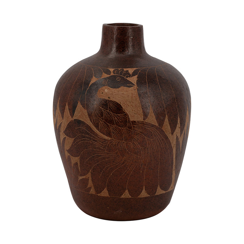 Vase en terre cuite D9X13 "