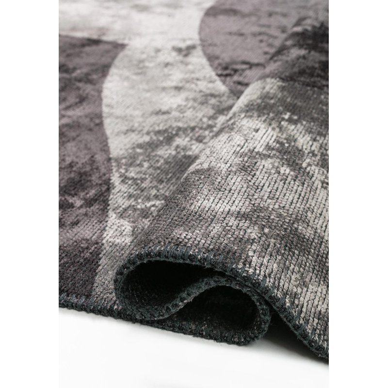 Tapis moderne et abstrait, Carré 9 pi