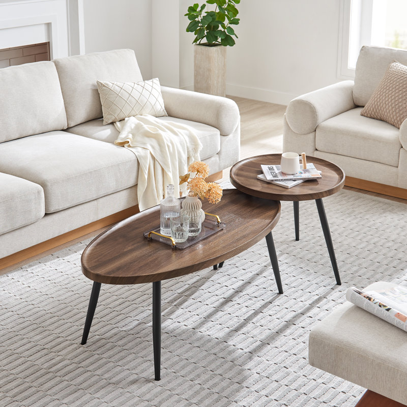 Arvil 2 Piece Coffee Table Set