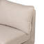 Ensemble de 2 fauteuils de patio Lazy Acacia, sable-1757400103