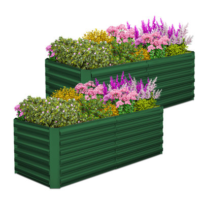  Minhchau Metal Raised Garden Bed