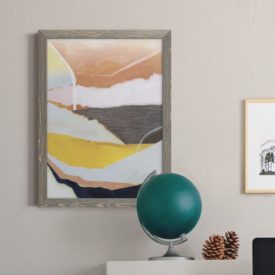 Désert du désert II - peinture sur toile encadrée