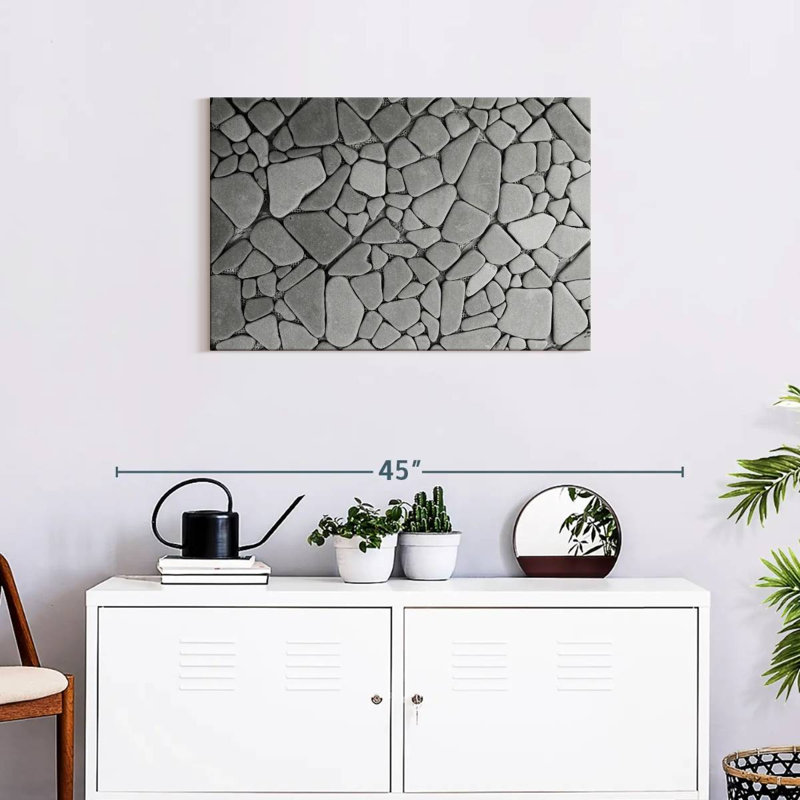 Lilie Stone Mosaic Pattern, 20" H x 30" W