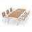Outdoor Furniture Monterey 7 Piece Dining Set with 96 in. Table-70572096-70572091