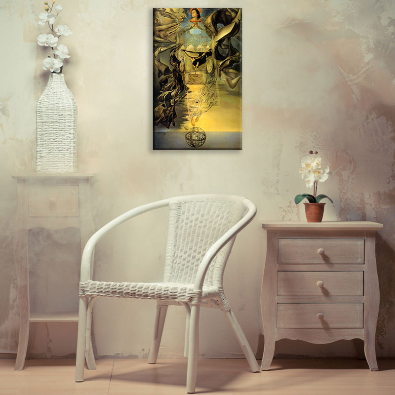 «Lapislazulina» par Salvador Dali, toile tendue avec châssis, H 24 po x l 17 po