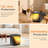 1500W 6-Element Infrared Space Heater with Remote, Digital Thermostat & 12H Timer