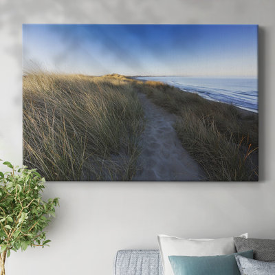 Beach Path-Gallery Wrapped Canvas