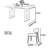 Vintage and minimalist solid wood dining table-112656159