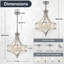 Plafonnier semi-encastré cylindrique en cristal 4 lumières-2111089173