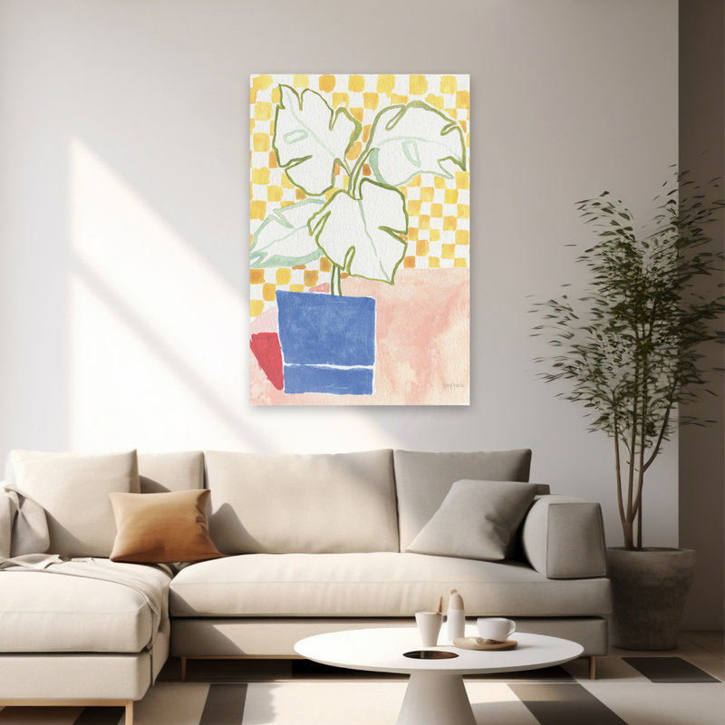 Décontracté et bon chic bon genre plante d'intérieur, H 60 po x l 40 po