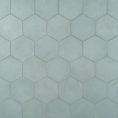 Dash 8.5 in. x 9.84 in. Matte Hexagon Porcelain Floor and Wall Tile (12.66 Sq. Ft. / Case)