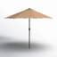 Yolanda 9' x 9' Lighted Market Umbrella-1132754959