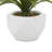 9.75 " H Faux Agave Plant in Ceramic Vase