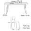 Table de salle à manger Home Home-522820189