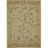 Wool Floral Area Rug