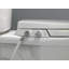 Siège de bidet manuel allongé
