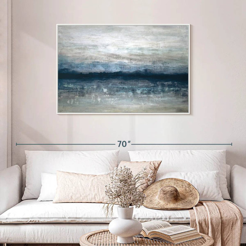Shimmer Fausley, Floating Frame White, 43" X 29"