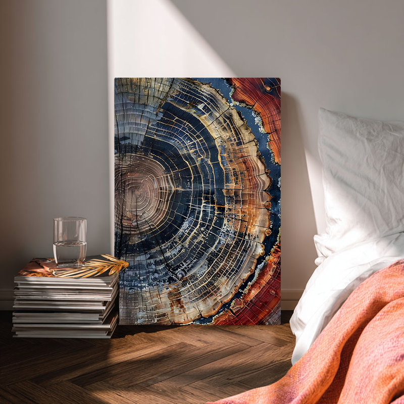 Impression sur toile texturée en anneau texturé - Urban Studio, 24 * 16 pouces (60 * 40 * 2cm)