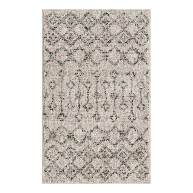 Barnkine Geometric Indoor Rug, Rectangle 2' x 3'