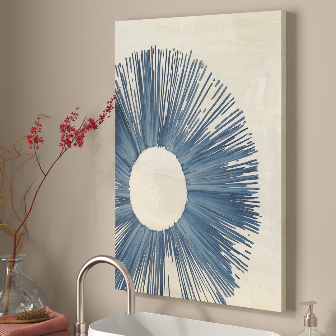 Leinwandbild Blue Burst II von Melissa Wang