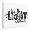 Be The Light Matthew 5 - Wrapped Canvas Print-1742410234