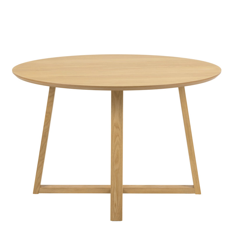 Calvino Oak Round Dining Table, Oak