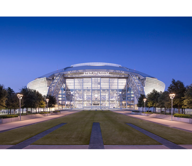 AT&T Stadium, 17" H x 24" W