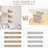Over The Door Hanging Basket, 3-Tier Woven Cotton Wall-Mounted Storage Organizer Bag Decorative Hanging Kitchen Baskets - White + Jute-1789758201-1789758200